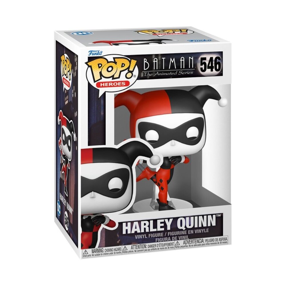 Funko POP! DC Comics Batman The Animated Series Harley Quinn Figure #546!